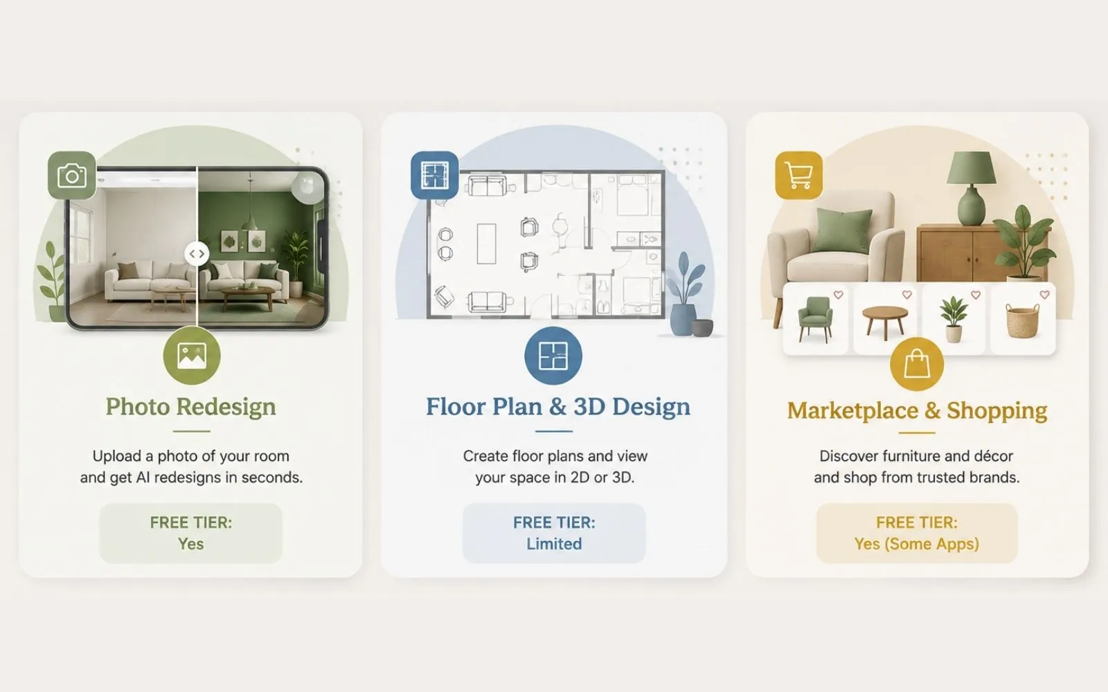 Best interior design apps compared in 2026