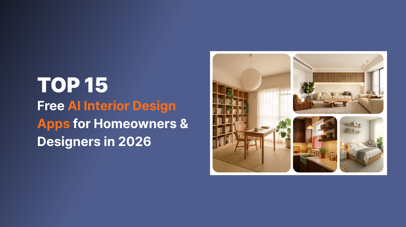 Top 15 Free AI Interior Design Apps for Homeowners & Designers in 2025