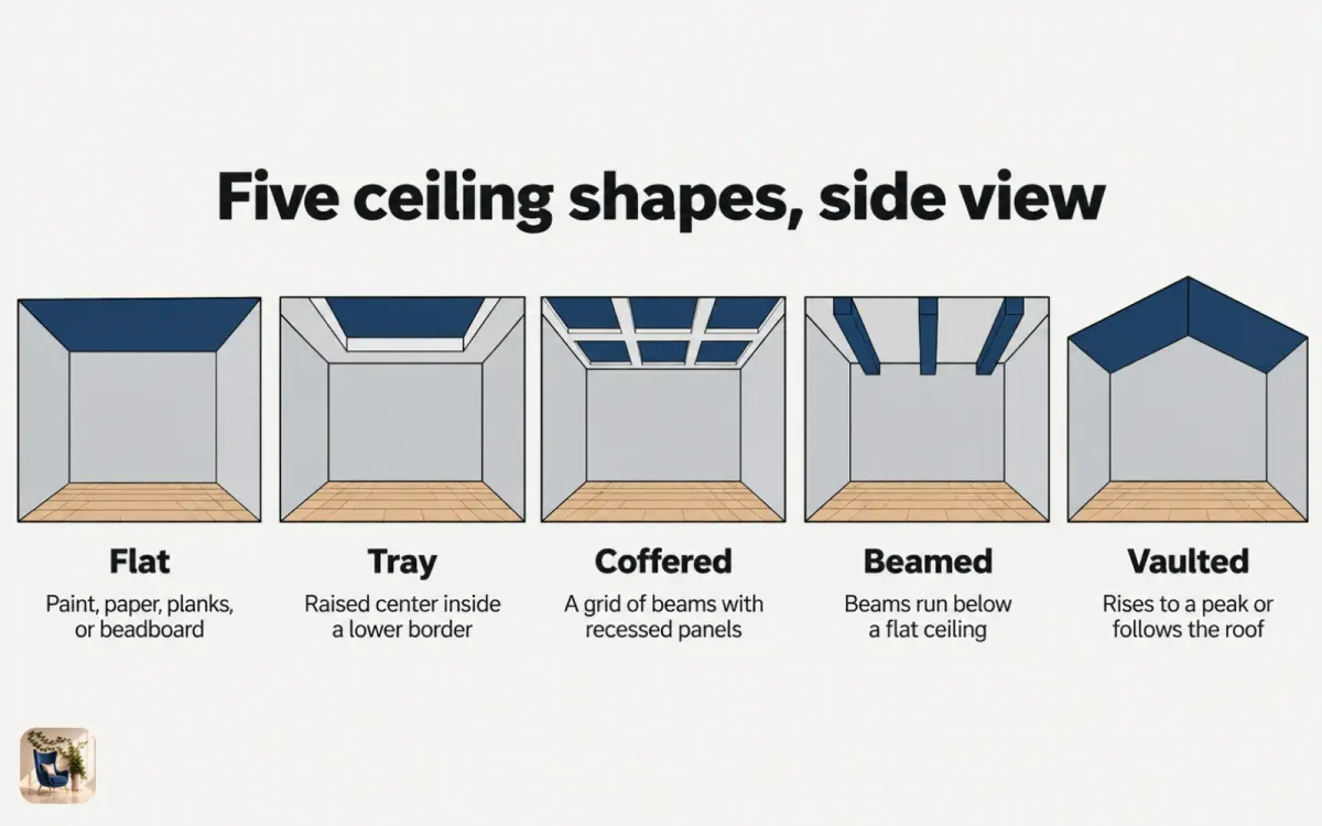 Cardness In Ceiling Ceiling Design Ideas for Every Room and Ceiling Height | House AI