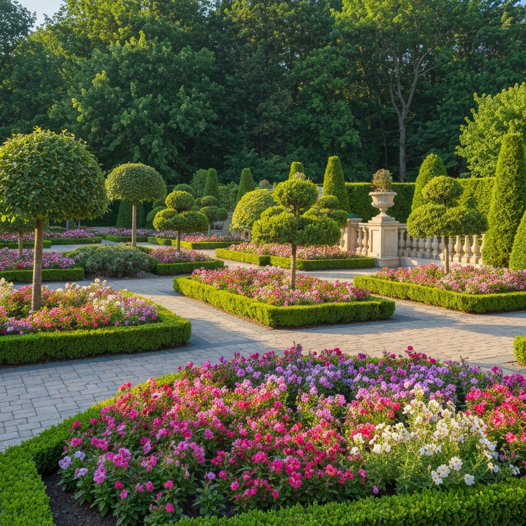 Curb to garden