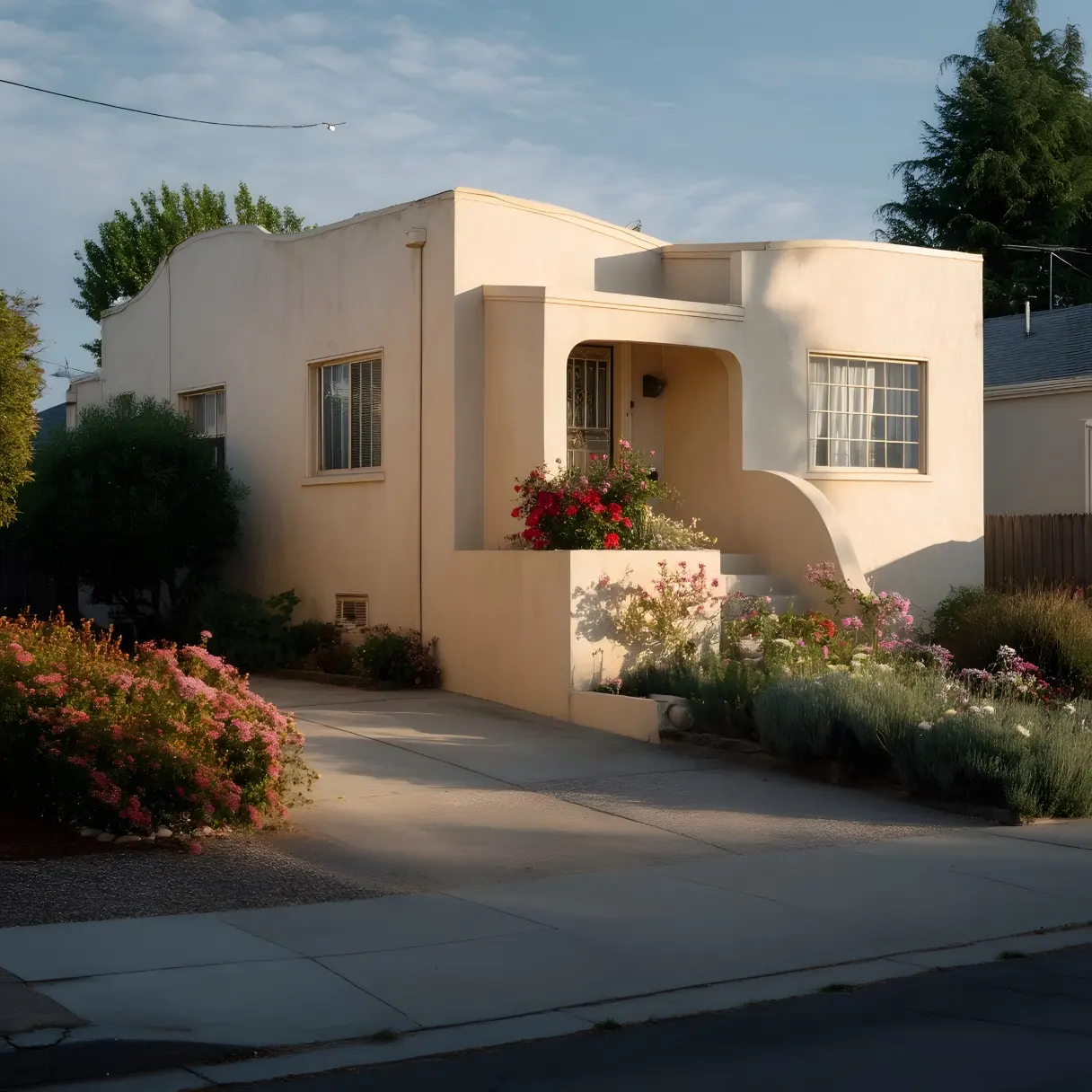 Modern curb appeal