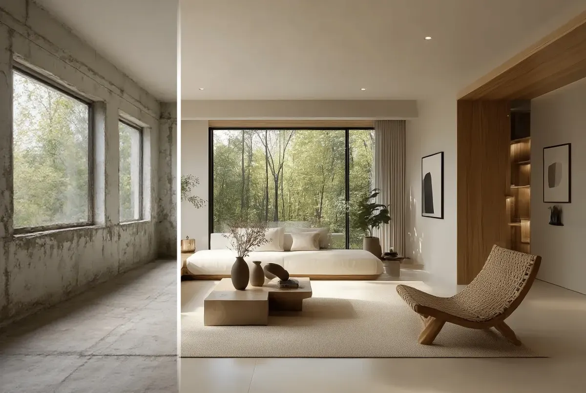 AI interior design