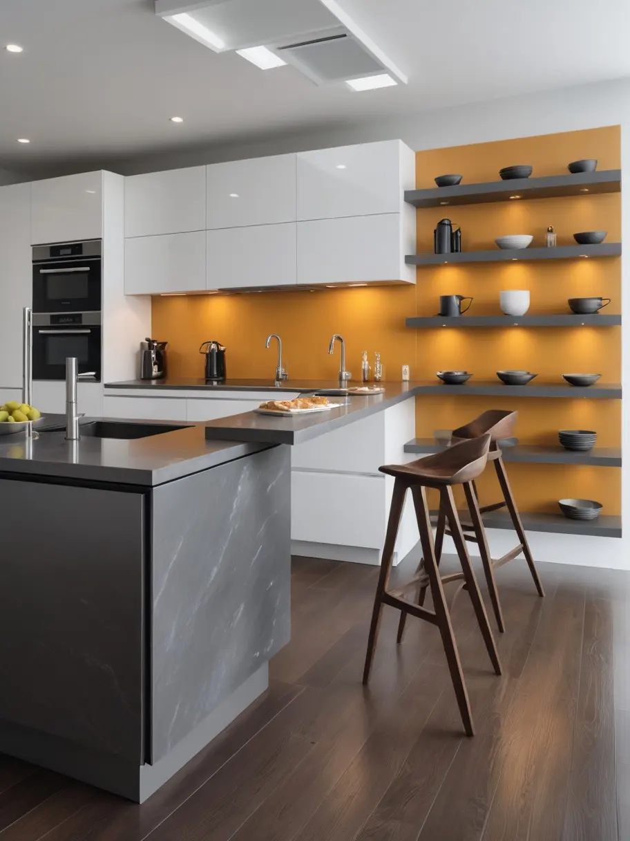 Small Kitchen Design Tips: Maximize Space with AI