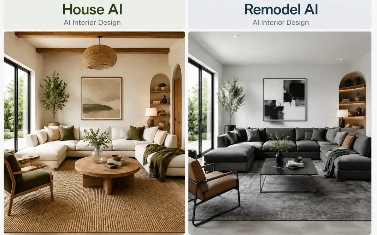 House AI vs Remodel AI side by side comparison 2026